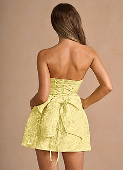 Hadleigh Yellow Mini Dress image6