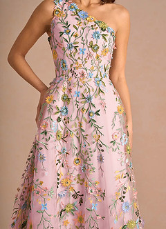 Maribela Candy Pink Midi Dress image7