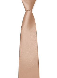 front Matte Satin Wide Tie
