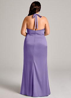 Azazie Valerie Brudtärnklänningar Klä av Sjöjungfru i Stretch Satin Plisserad Tahiti image12