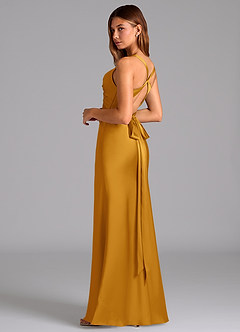 Azazie Hati Brudtärnklänningar Klä av Sjöjungfru i Stretch Satin Knäck image6