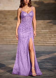 Dazzle Lilla Abito da ballo a sirena image4