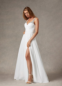 Azazie Belle Wedding Dress Final Sale  image2