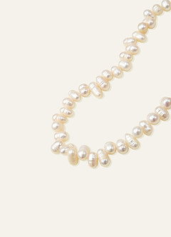 front Freshwater Pearl Strand Necklace