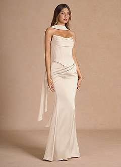 Sorrel Cream Corset Two-Piece Sets image3