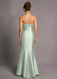 Verity Light Green Maxi Dress image2