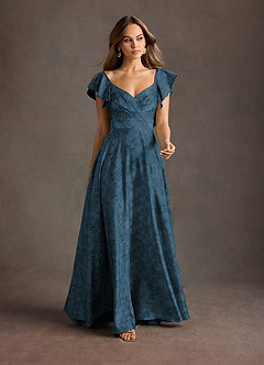 Leilani Navy Black Maxi Dress image3