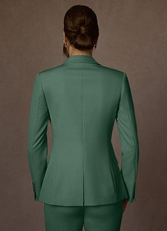 front Kennedy Eucalyptus Structured Stretch Pants Suit