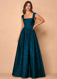 Runa Navy Black Maxi Dress image4