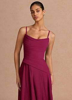 Midi jurk Gabriela Merlot image6
