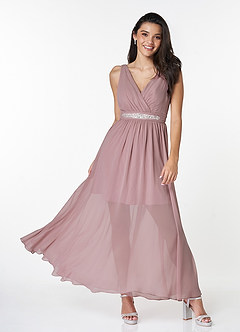 Amelia Rouge Pink Sleeveless Maxi Dress image1