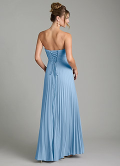 Azazie Tempest At-home Try On Dresses Agave Empire Corset Chiffon Convertible Dress image5
