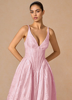 Maxi jurk Palisse Roze image6