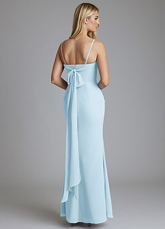 Azazie Solstice Brudepigekjoler Havfrue Stropløs Chiffon Gulv-længde Kjole image18