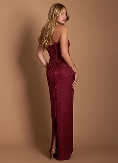 Kleid Koryn Dunkle Himbeere image9