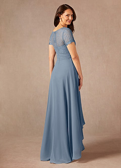 Azazie Polly Mother of the Bride Dresses Twilight A-Line Lace Chiffon Dress image2