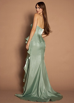 Robe Longue Sauge Cressidia image2