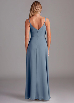 Azazie Daenerys Bridesmaid Dresses Twilight A-Line Cowl Chiffon Dress image2