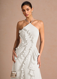 Hatsu White Maxi Dress image5