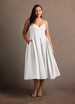 Vestido Blanco Midi Doris image7