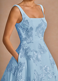 Brynn Sky Blue Mini Dress image7
