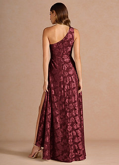 Ilythia Wine Maxi Dress image2