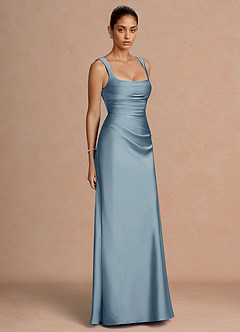 Abito Maxi Azzurro Polvere Hovira image5
