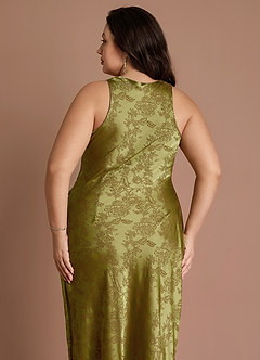 Elena Moss Brown Maxi Dress image10