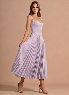 Kireth Frosted Lilac Midi Dress image4