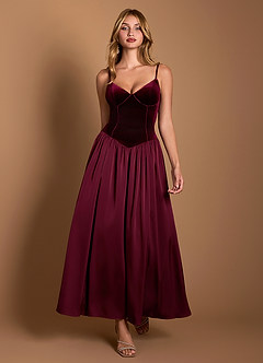 Francie Wine Maxi Dress image7