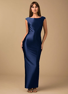 Hivera Navy Maxi Dress image5