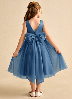 Azazie Winnie Flower Girl Dresses Twilight Ball-Gown Bow Tulle Dress image1