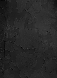 Azazie Flossie 신부의 어머니 드레스 A라인 주름진 쉬폰 플로어 길이 드레스 image8