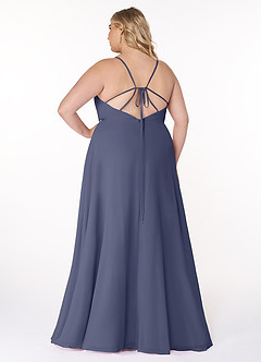 Azazie Everleigh Bridesmaid Dresses Stormy A-Line Sweetheart Pleated Chiffon Dress image9