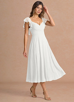 Vestido Blanco Midi Leilani image5