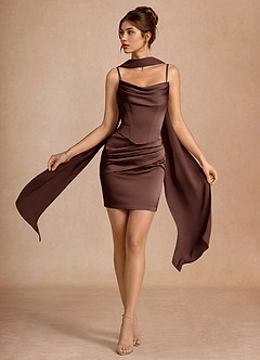 Sorrel Mocha Coco Mini Dress image1