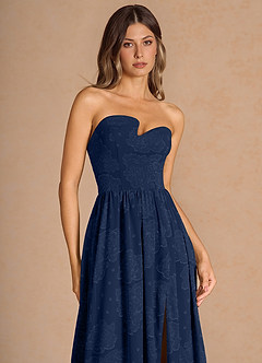 Vestido Marina De Guerra Largo Philomena image6