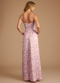 Azazie Moira Bridesmaid Dresses Rosette Dreamy Floral A-Line with Pockets Dreamy Floral Dress image2