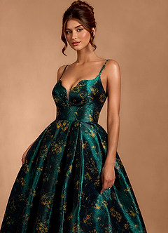 Kleid Maelie Dunkelgrün image2