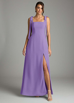 Azazie Debra Bridesmaid Dresses Tahiti A-Line with Pockets Chiffon Convertible Dress image7