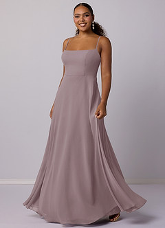 Barbie ♥ Azazie Bridesmaid Dresses Dusk A-Line Chiffon Dress image5