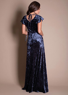 Alya Midnight Navy Maxi Dress image2