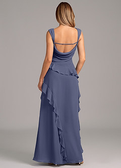 Azazie Sloane Bridesmaid Dresses Stormy A-Line Sweetheart Neckline Chiffon Dress image2