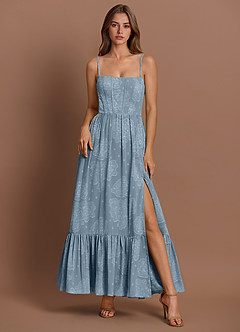 Lydia Powder Blue Maxi Dress image4