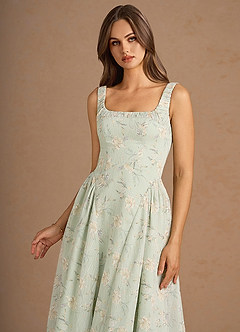 Elira Mint Multi Midi Dress image2