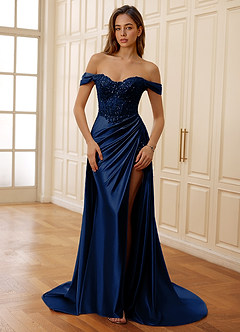 Rowane Neptune Corset Rhinestone Sheer Lace Prom Dress image6