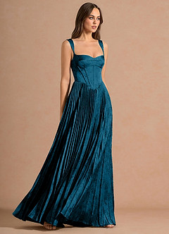 Isonelle Navy Black Maxi Dress image3
