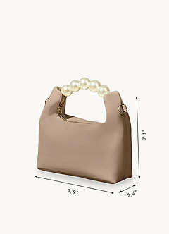 front Bolso Perla Blanco