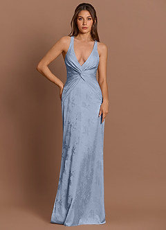 Ilaria Powder Blue Maxi Dress image3