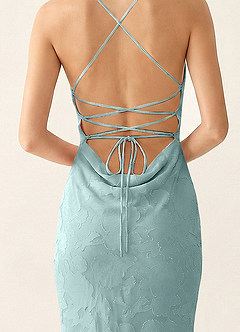 Natasha Mist Jacquard Corset Mermaid Prom Dress image7